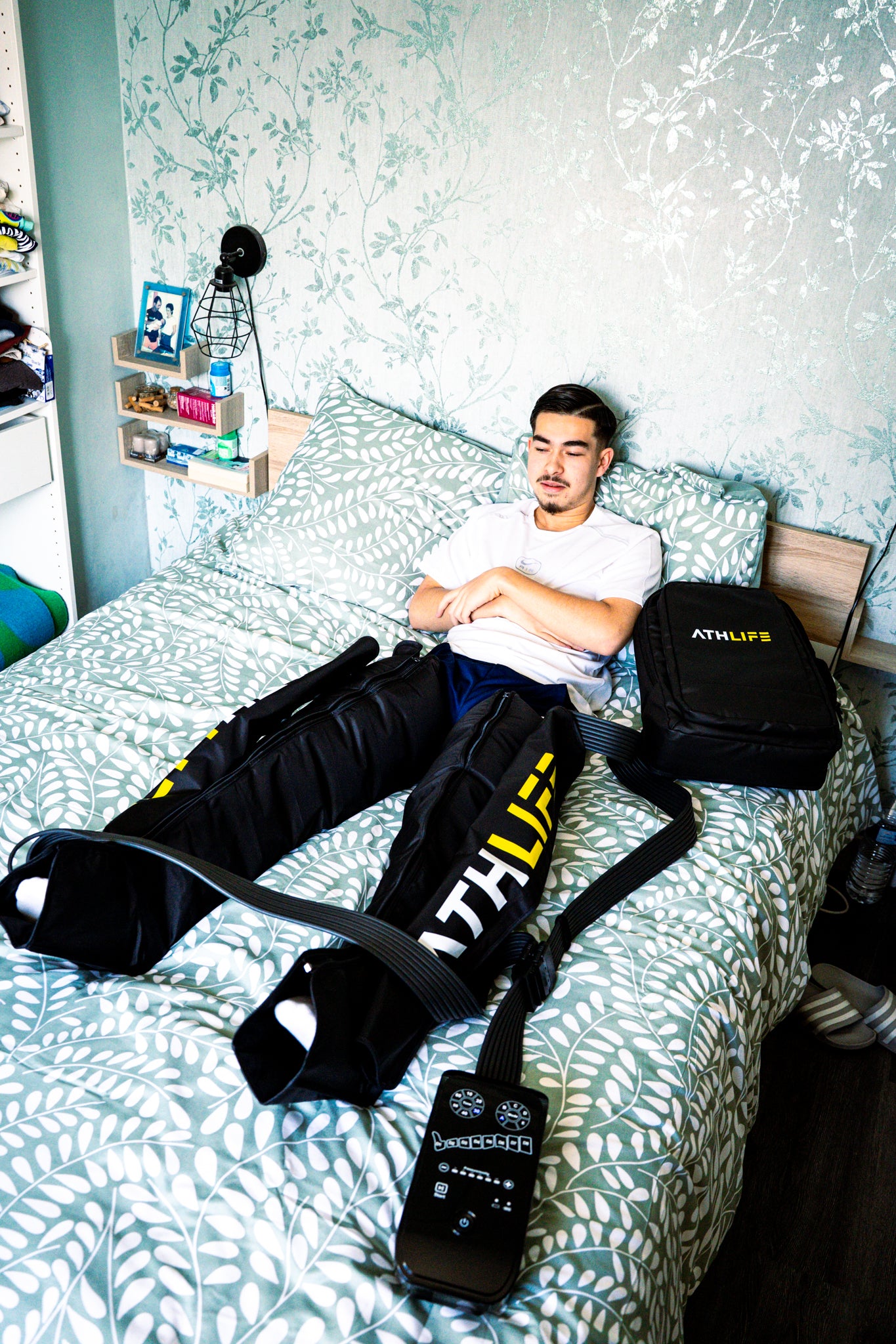 ATHLIFE X8 – Bottes de pressothérapie, 8 chambres